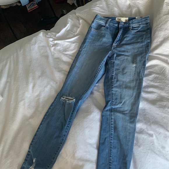 garage skinny denim jeans